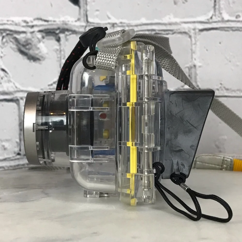 Canon WP-DC70 Waterproof Case 40M/130ft. See Through Underwater Camera Protector